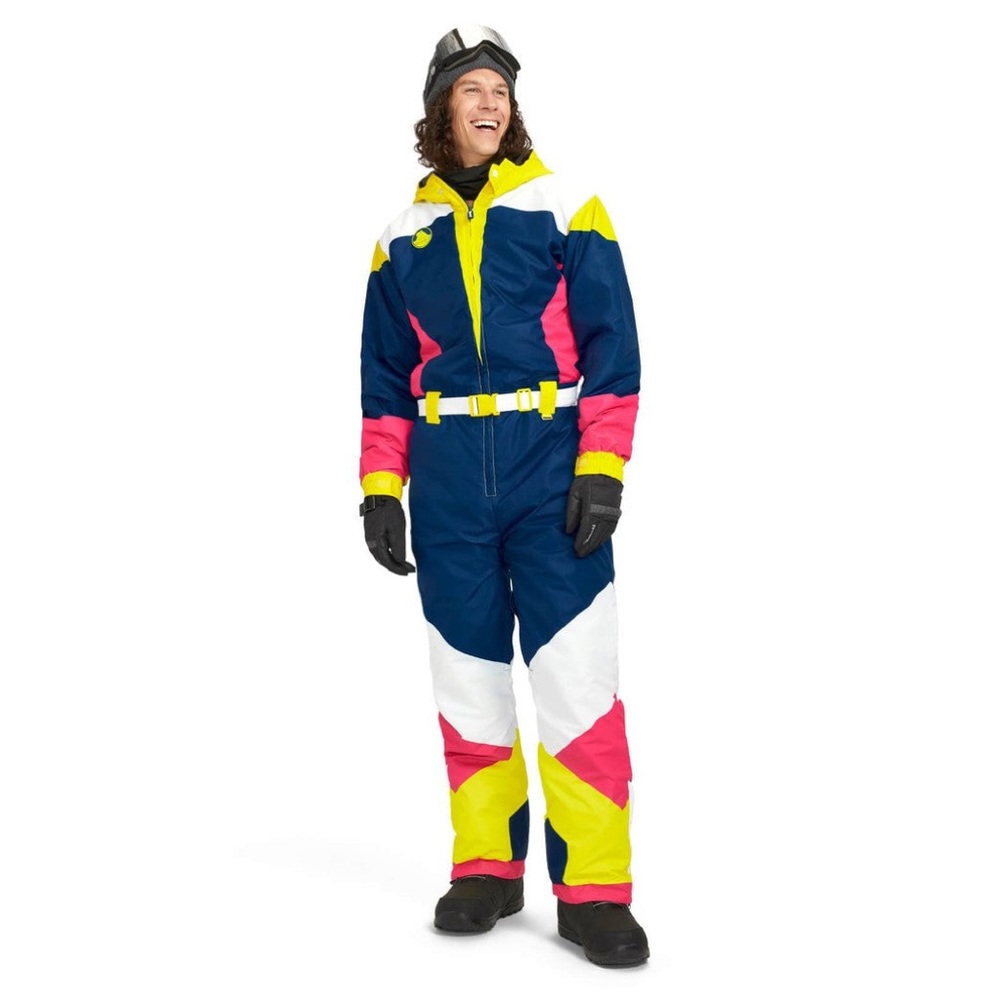 Tipsy Elves MEN'S NEON KNOCKOUT SKI SUIT XL